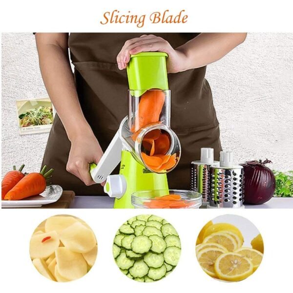 Vegetable-Slicer-Cheese-Grater-Rotary-Rotary-Drum-Grater-3-Blades-Manual-Vegetable-Mandoline-Chopper-with-Suction